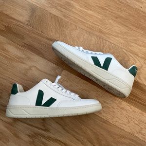 Veja sneakers in white and forest green